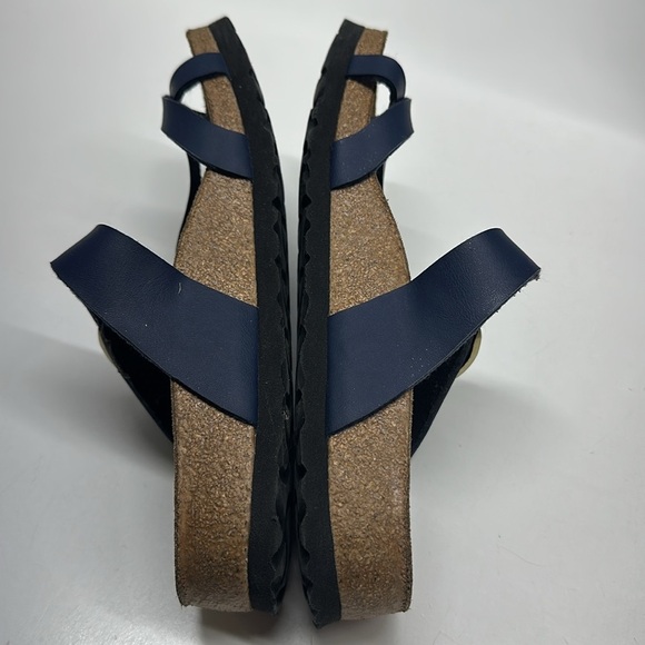 Betula by Birkenstock Mayari Birko-Flor Sandals Shoes Blue Womens Size 38 US 7 N - Picture 7 of 10
